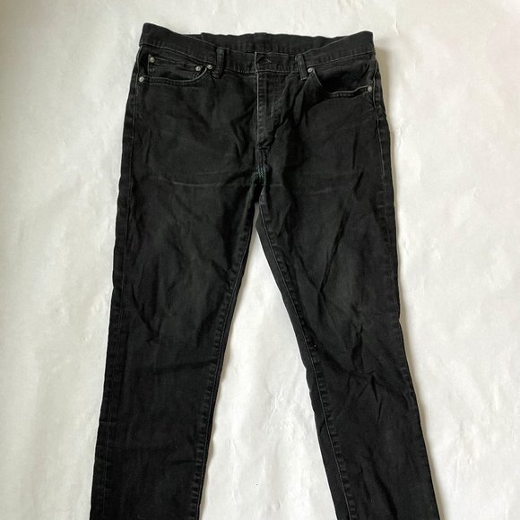 Levi's Other - Levis 511 Mens‎ Slim Fit Jeans Classic Black Wash Denim Pants V2